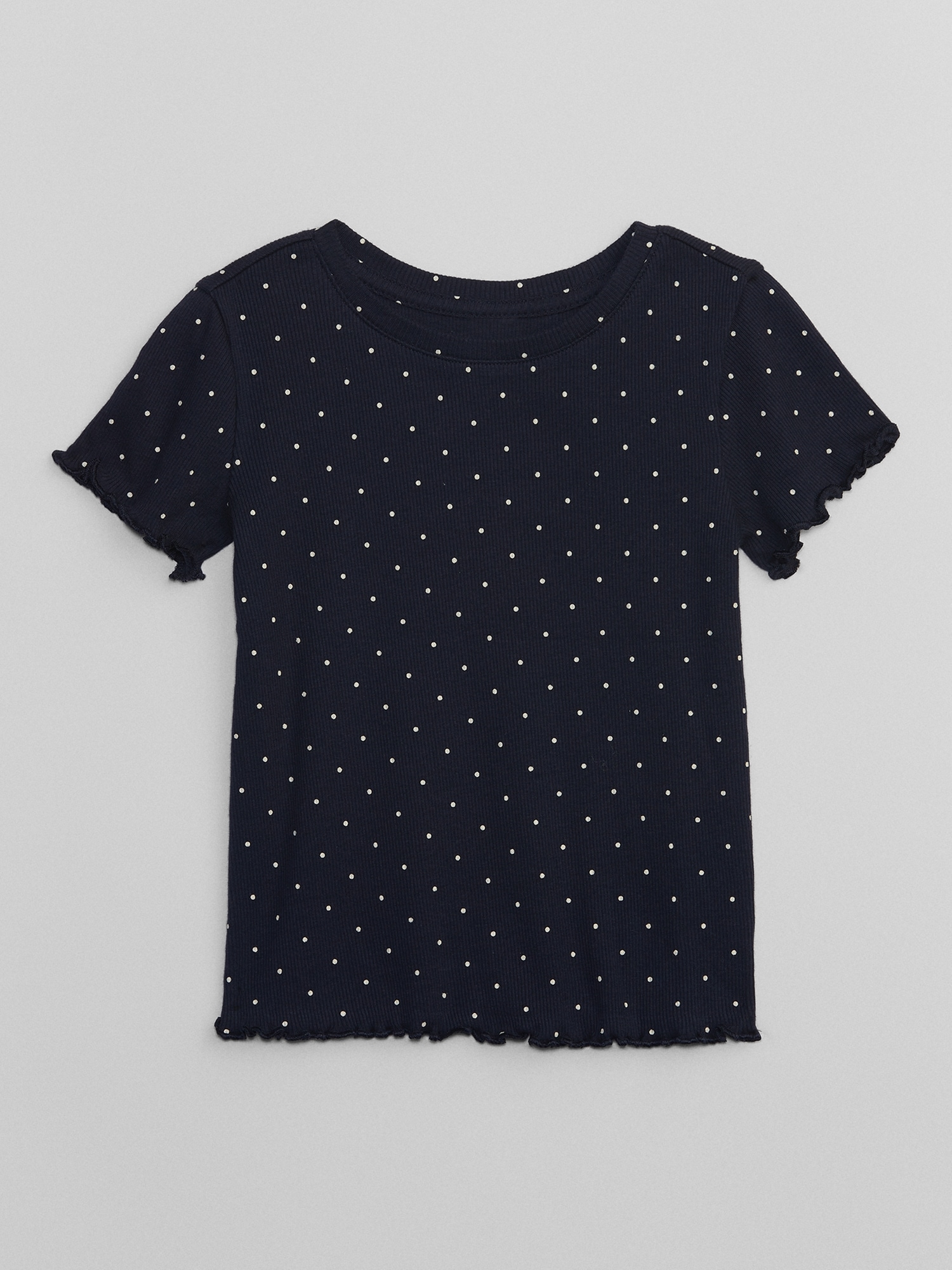 babyGap Ribbed Print Top