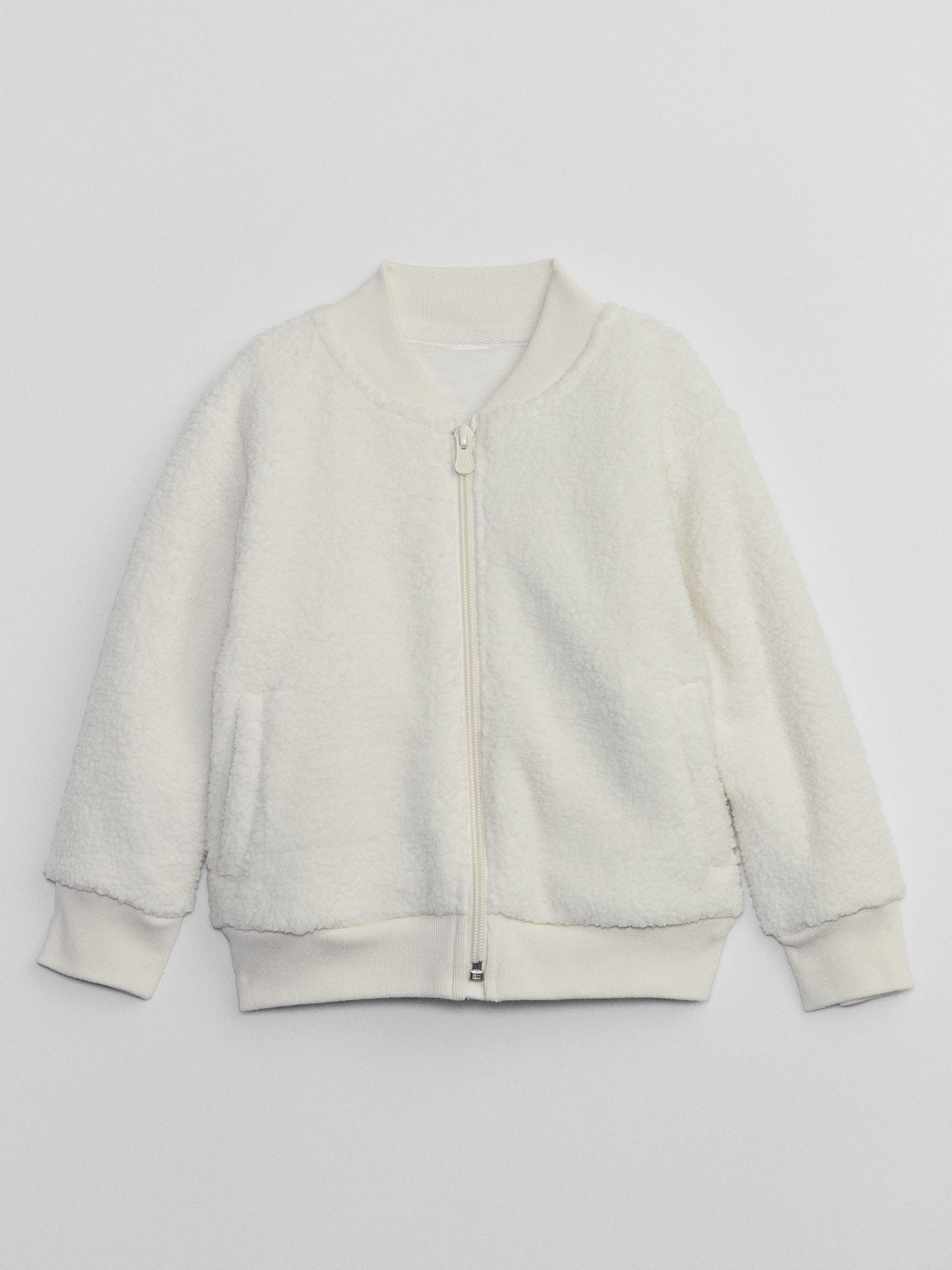 babyGap Recycled Sherpa Bomber Jacket