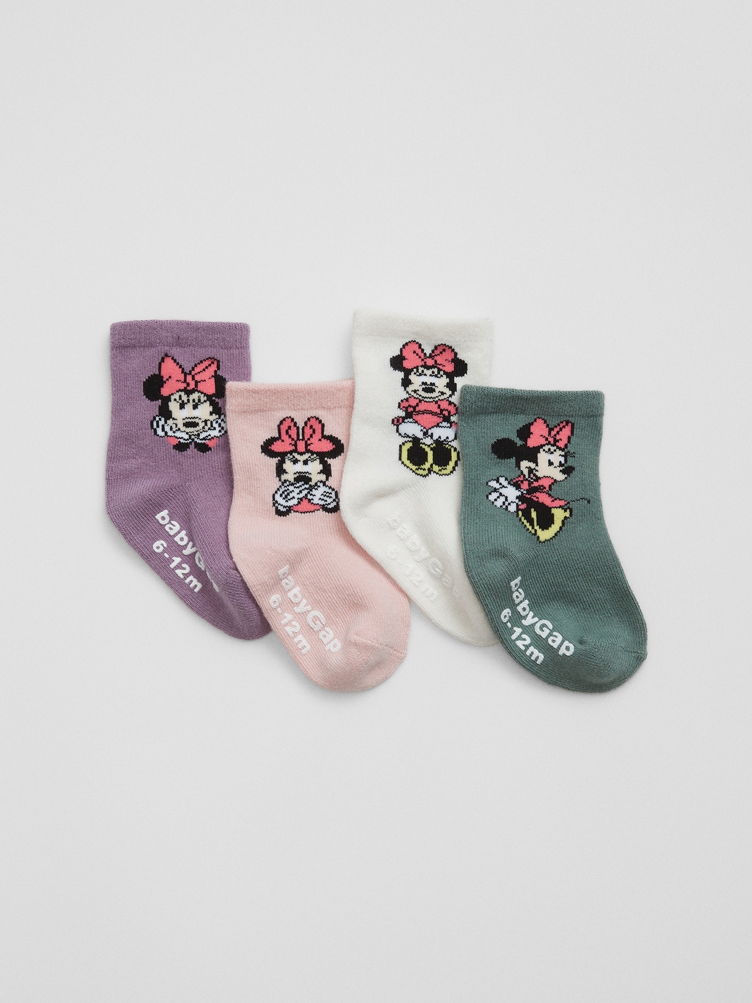 babyGap | Disney Minnie Mouse Crew Socks (4-Pack)