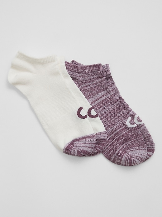 View large product image 1 of 1. GapFit Ankle Socks (2-Pack)