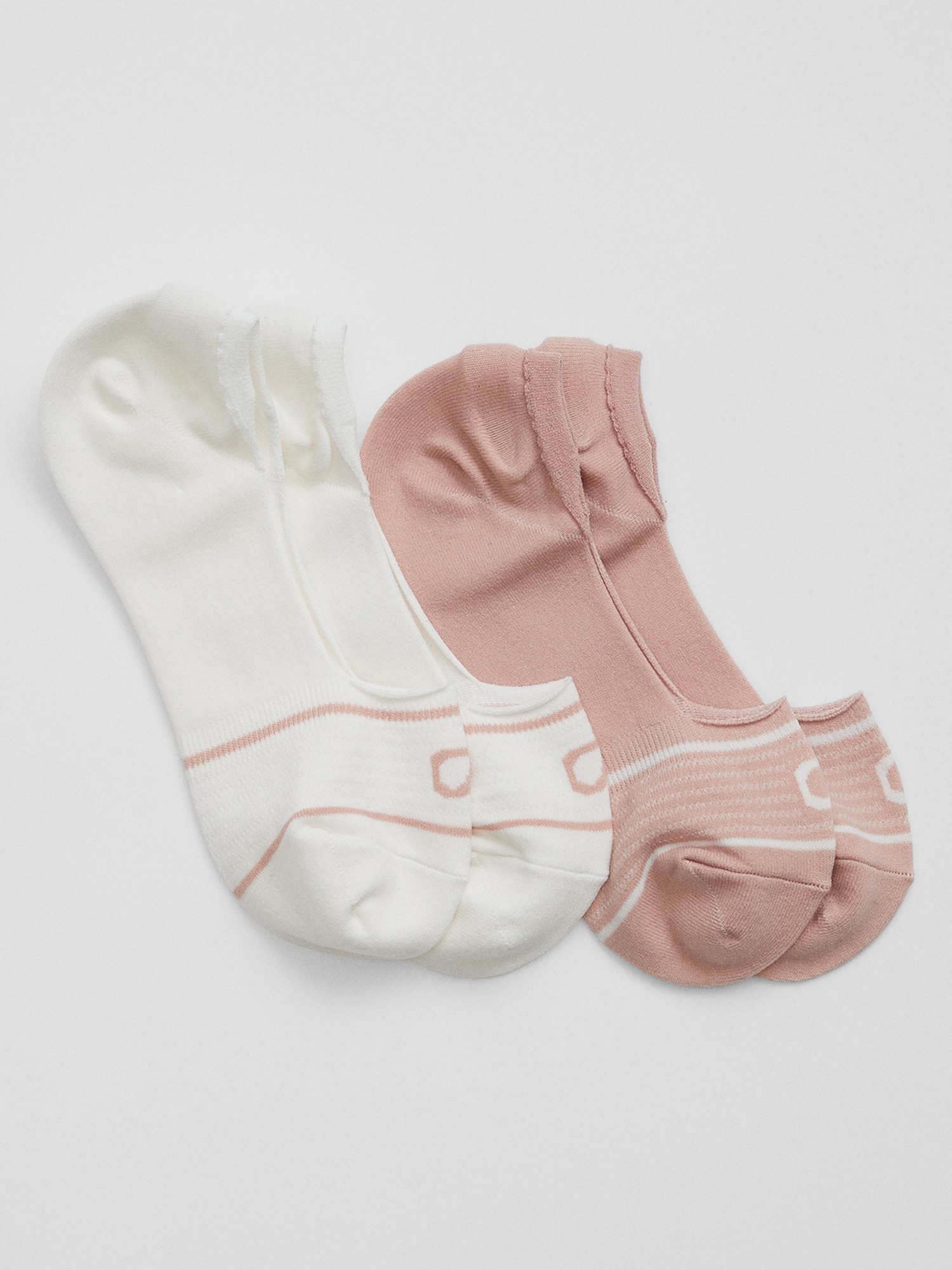 GapFit No-Show Socks (2-Pack)