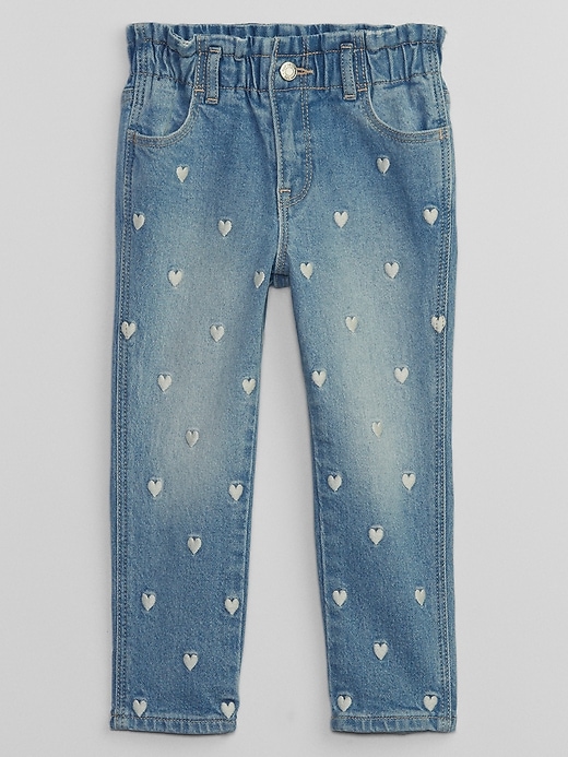 View large product image 1 of 7. babyGap Paperbag Mom Jeans