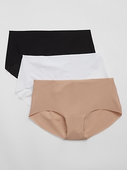 GAP Women's 3-Pack No Show Thong Underpants Underwear