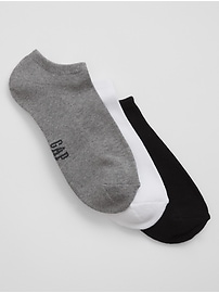 Image number 1 showing, Basic Ankle Socks (3-Pack)
