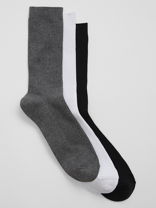 View large product image 1 of 1. Crew Socks (3-Pack)