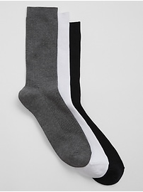 Image number 1 showing, Crew Socks (3-Pack)