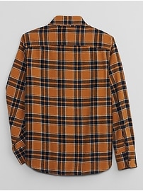 View large product image 3 of 4. Kids Plaid Flannel Shirt