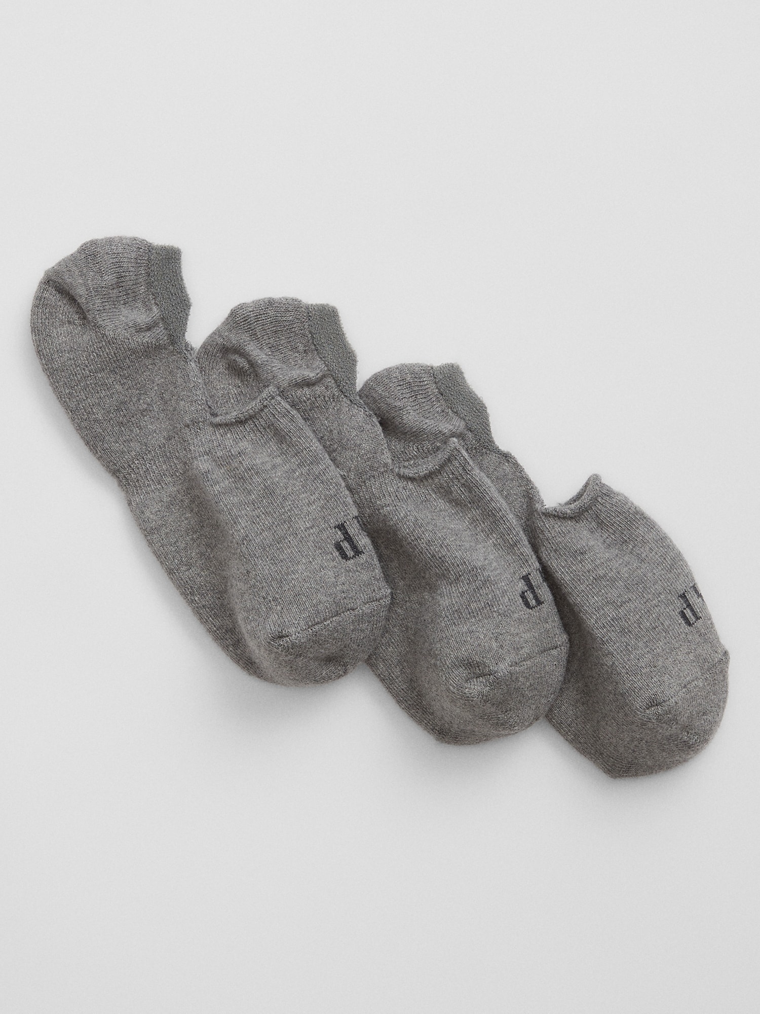 Gap Logo No-Show Socks (3-Pack)