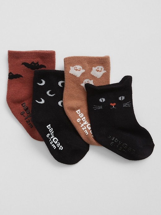 View large product image 1 of 1. babyGap Halloween Crew Socks (4-Pack)
