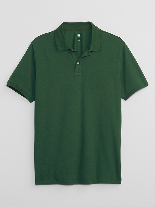 Image number 9 showing, Stretch Pique Polo Shirt