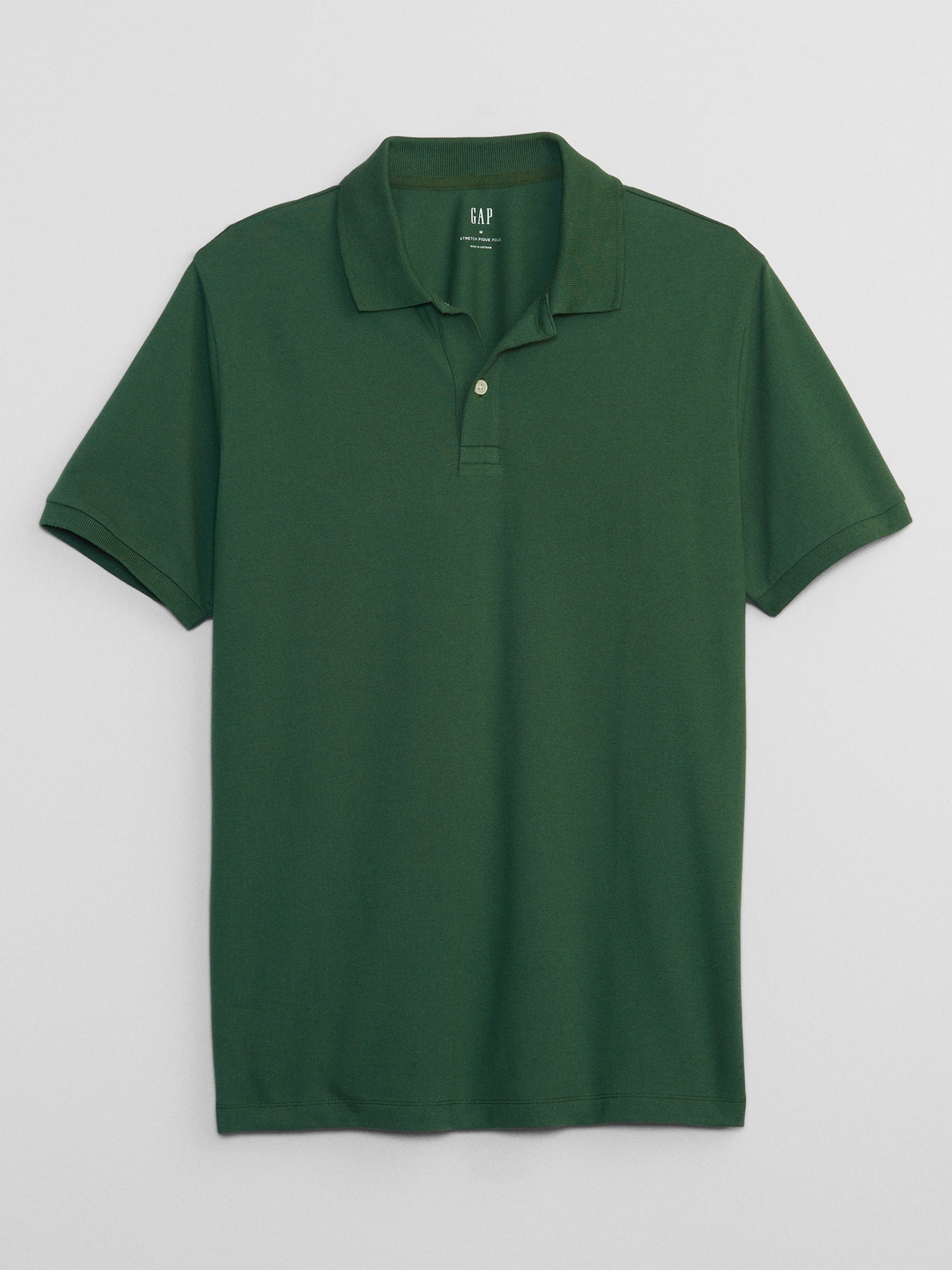 Stretch Pique Polo Shirt | Gap Factory