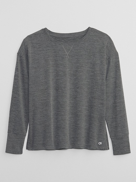 Image number 3 showing, GapFit Relaxed Brush Jersey T-Shirt