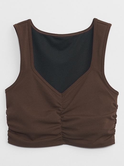 Image number 5 showing, GapFit PowerMove Ruched Sports Bra