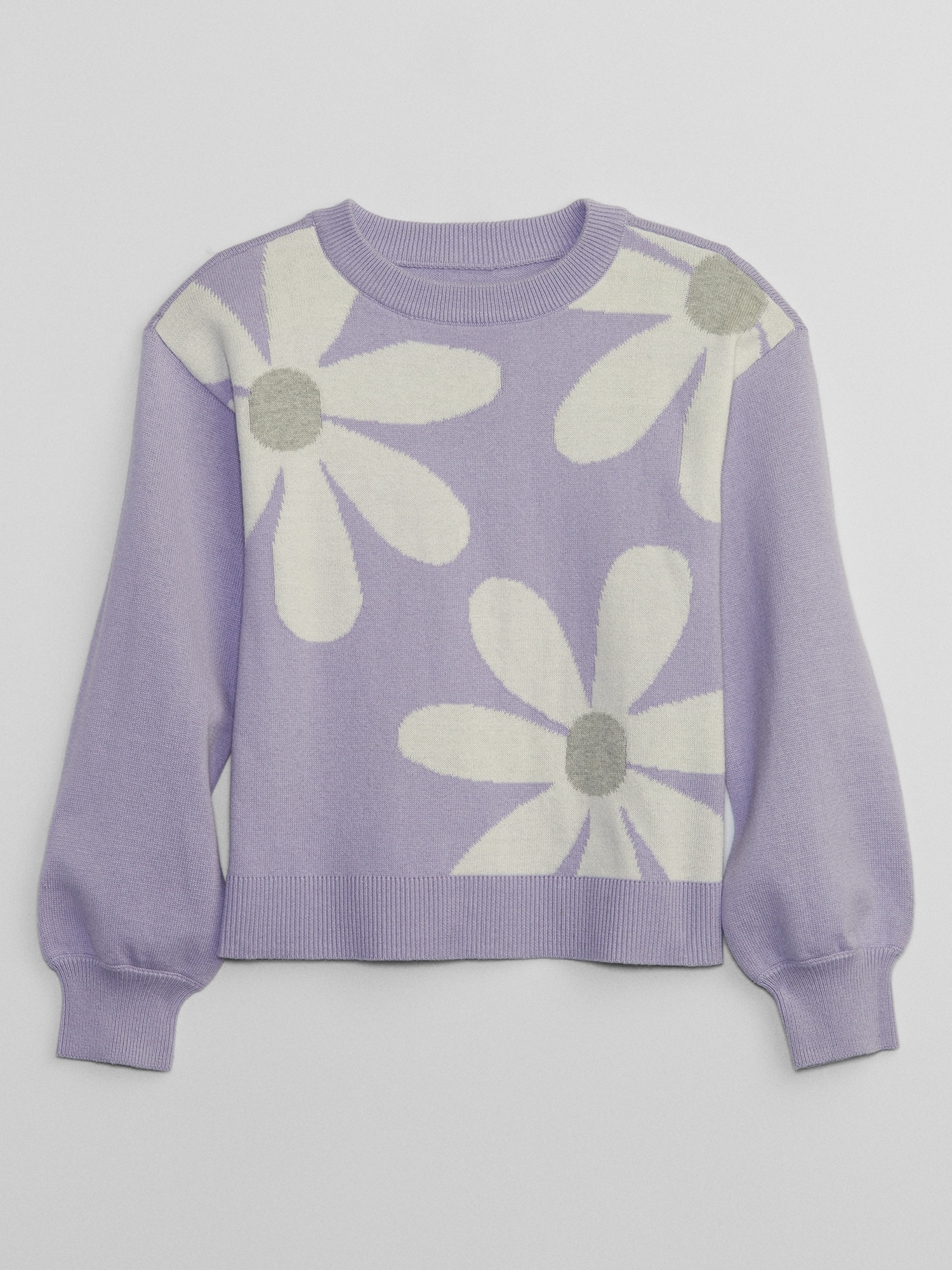 | Factory Kids Itarsia Gap Print Sweater