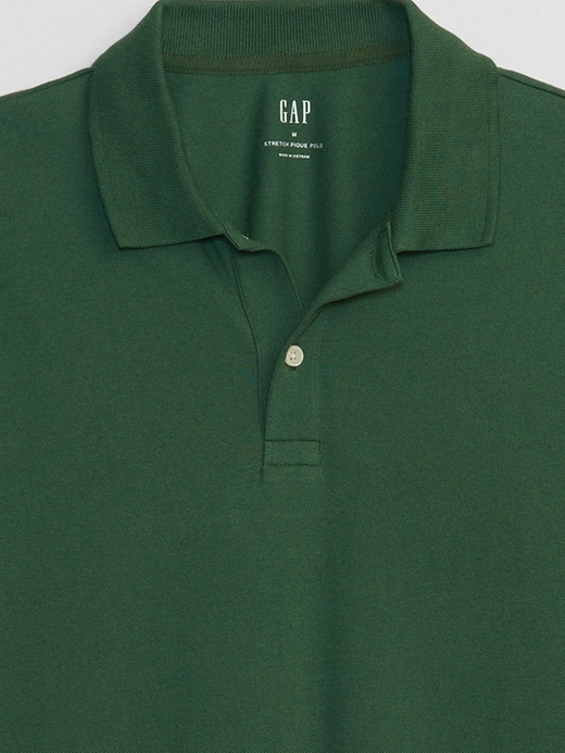 Image number 7 showing, Stretch Pique Polo Shirt