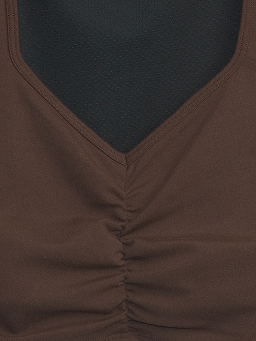 Image number 6 showing, GapFit PowerMove Ruched Sports Bra
