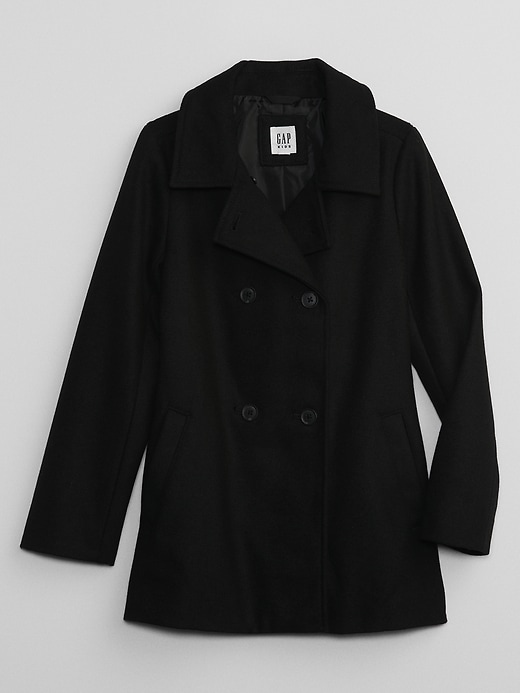 View large product image 1 of 2. Kids Peacoat