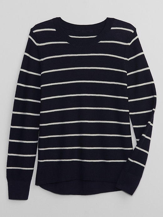 Image number 4 showing, Relaxed Stripe Crewneck Sweater