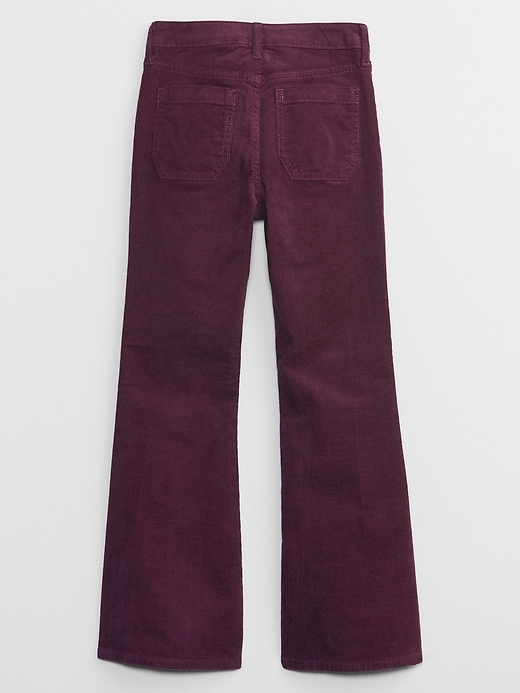 View large product image 2 of 3. Kids High Rise '70s Flare Corduroy Pants with Washwell