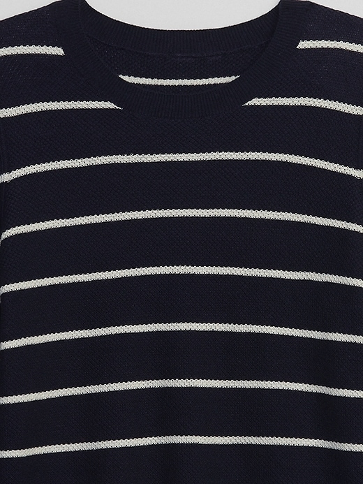 Image number 5 showing, Relaxed Stripe Crewneck Sweater