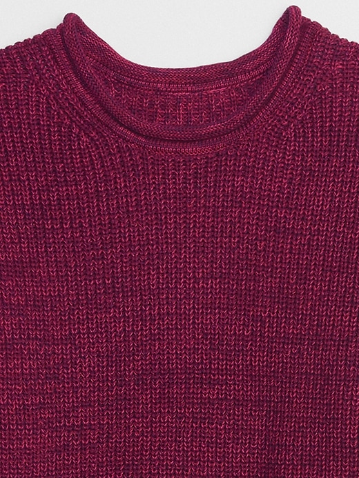 Image number 5 showing, Relaxed Shaker-Stitch Sweater