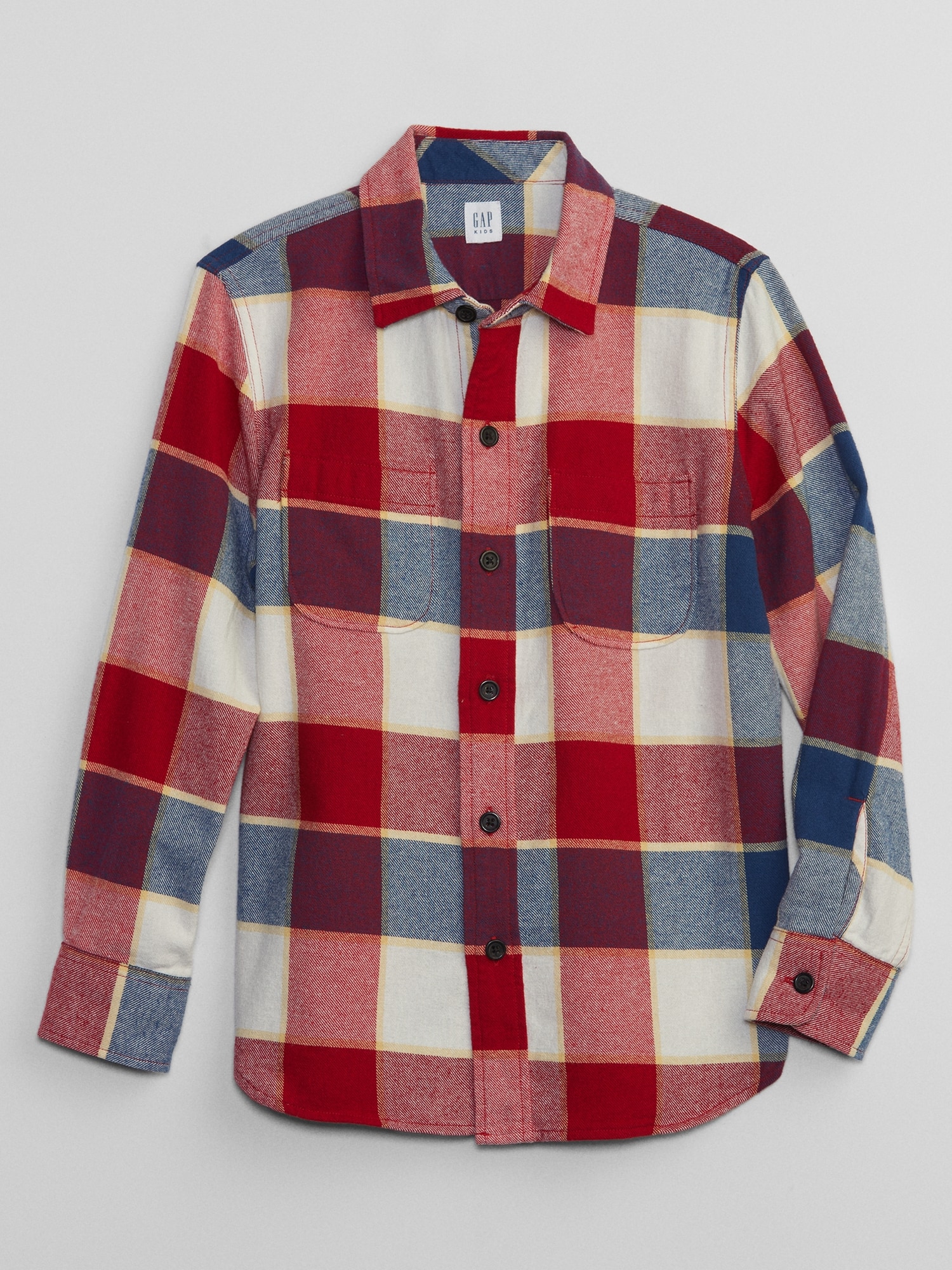 Kids Plaid Flannel Shirt