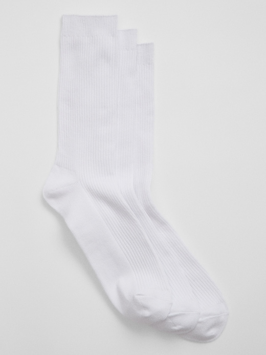 View large product image 1 of 1. Crew Socks (3-Pack)