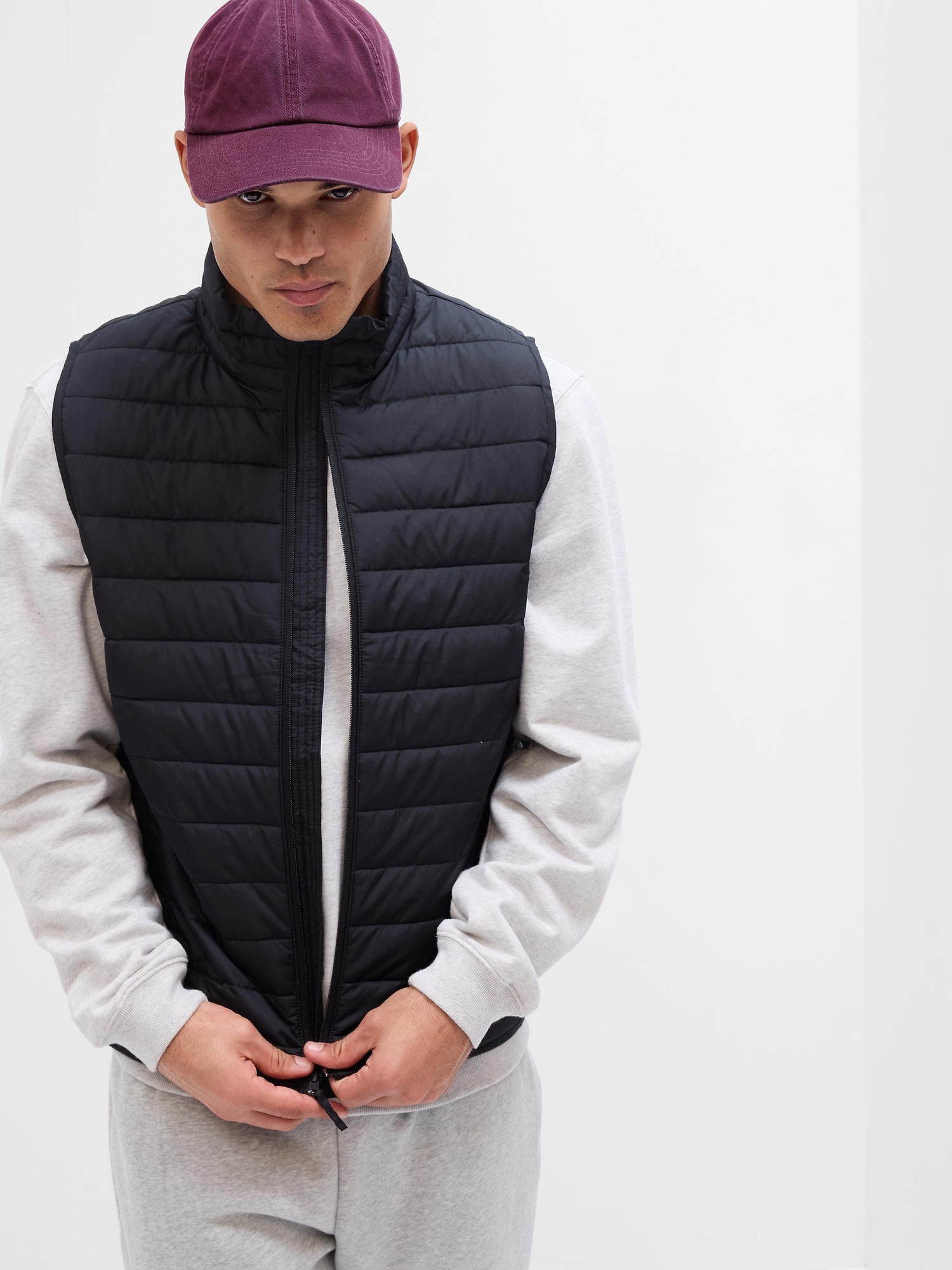 mens puffer vest