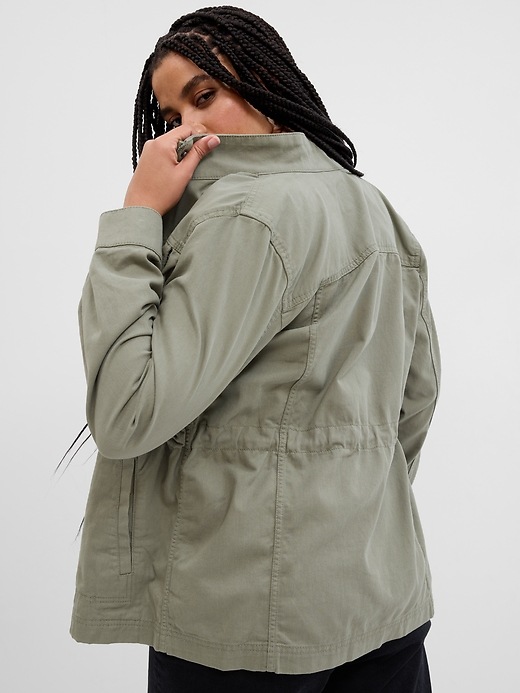 Image number 7 showing, Canvas Utility Jacket