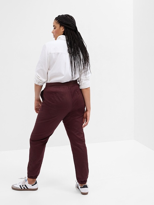 Image number 4 showing, Ribbed Twill Joggers with Washwell