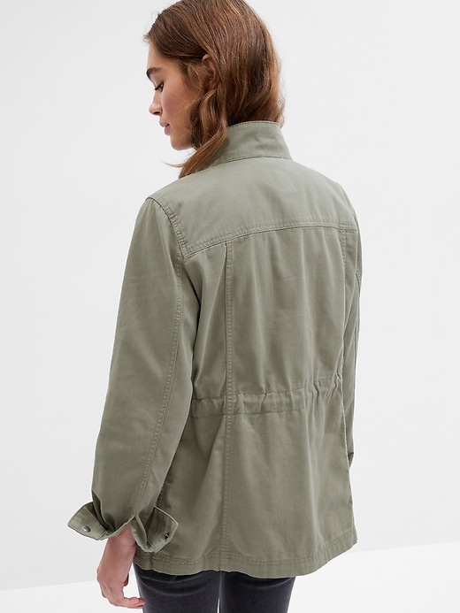 Image number 2 showing, Canvas Utility Jacket