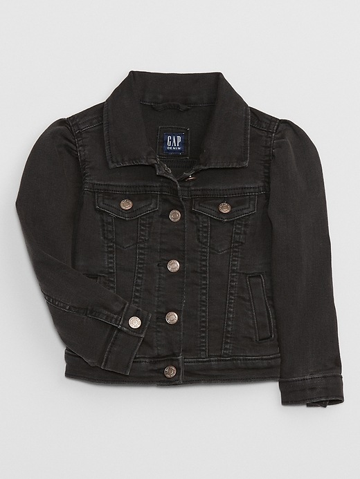 View large product image 1 of 2. babyGap Icon Denim Jacket with Washwell