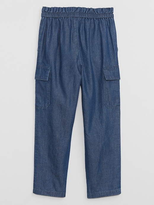 Image number 2 showing, babyGap Chambray Pull-On Cargo Pants