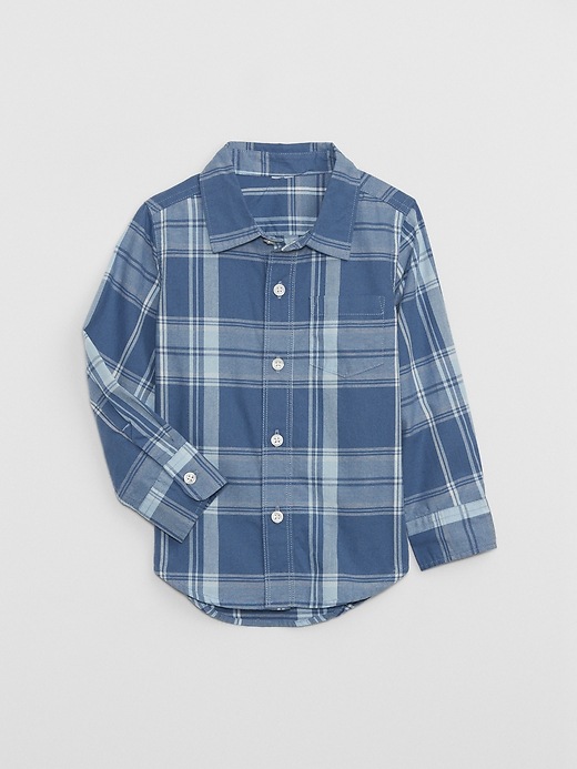 Image number 1 showing, babyGap Poplin Shirt