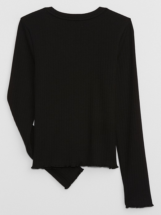 View large product image 2 of 2. Kids Ribbed T-Shirt
