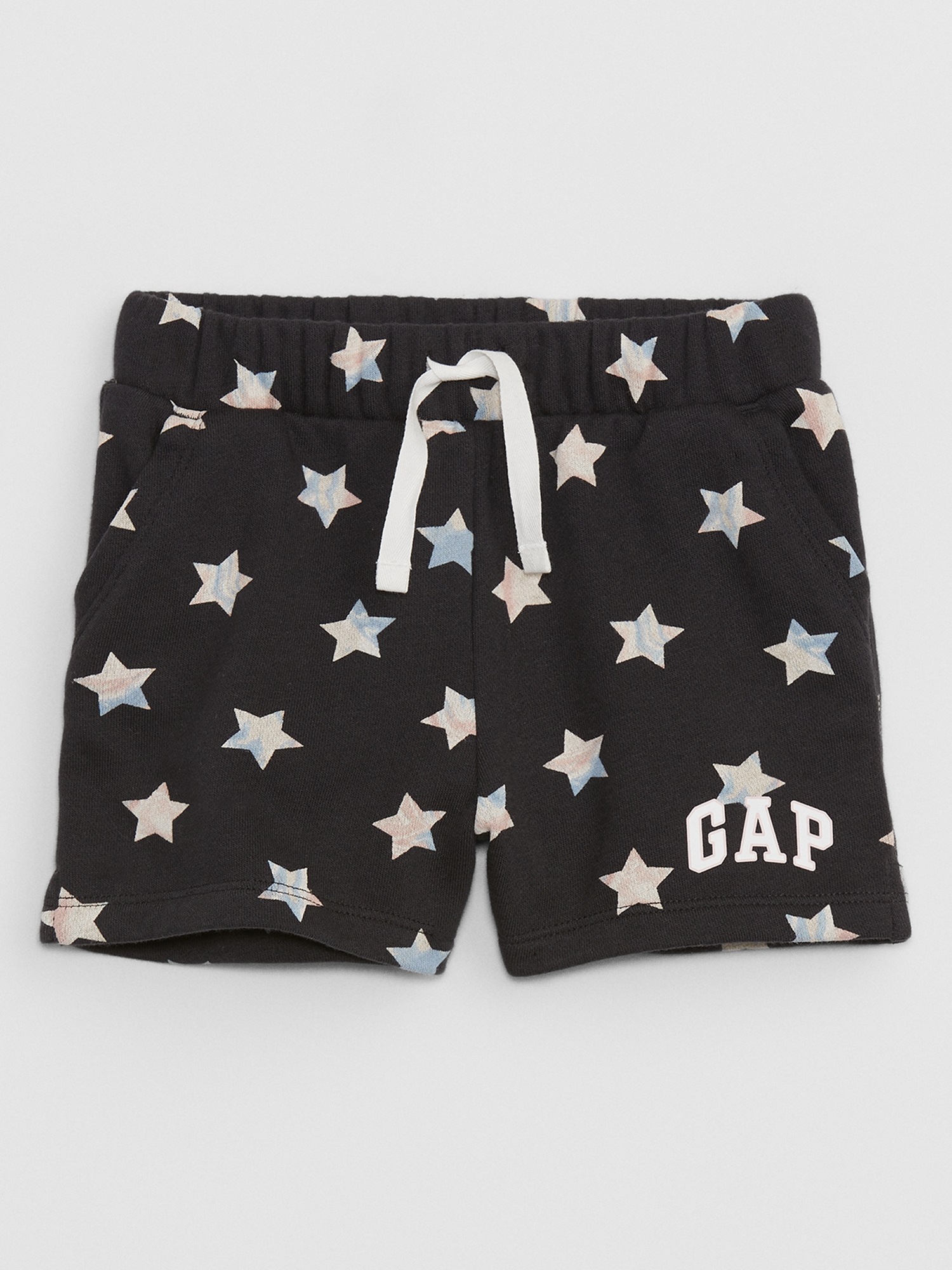 babyGap Logo Print Pull-On Shorts