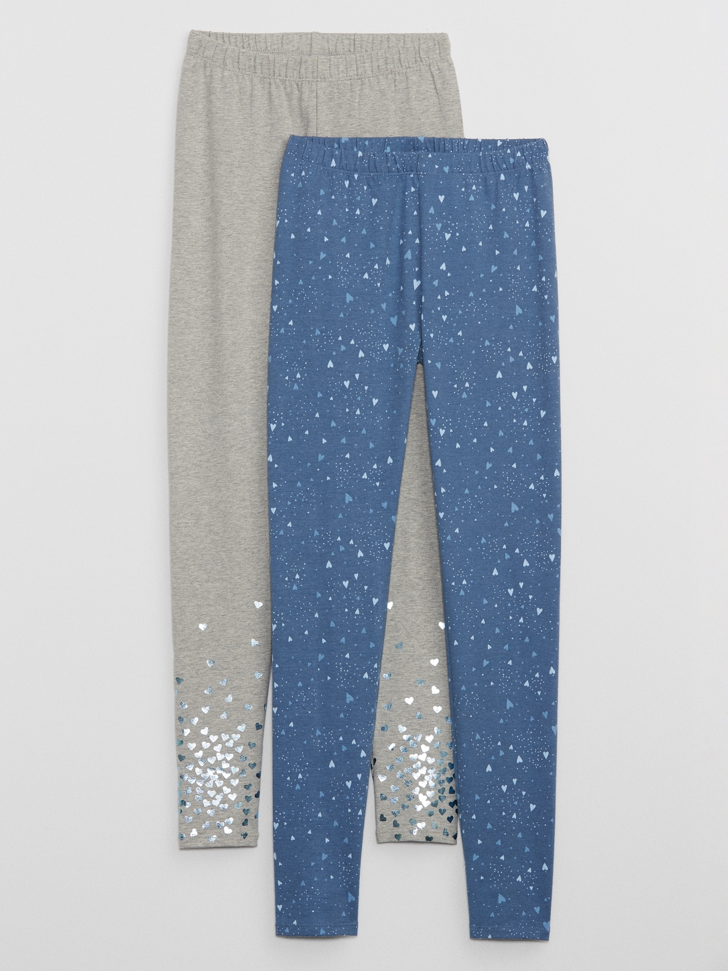 Kids Stretch Jersey Leggings (2-Pack)