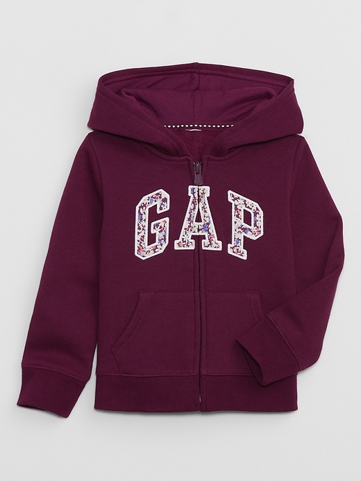 View large product image 1 of 1. babyGap Logo Zip Hoodie