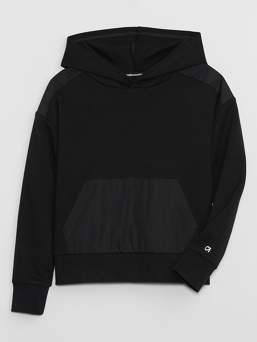 View large product image 1 of 2. GapFit Kids Tech Hoodie
