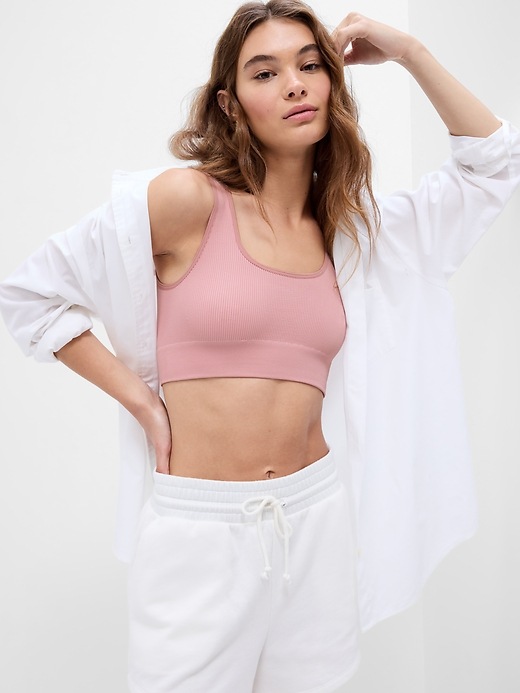 Gap ribbed deals bralette