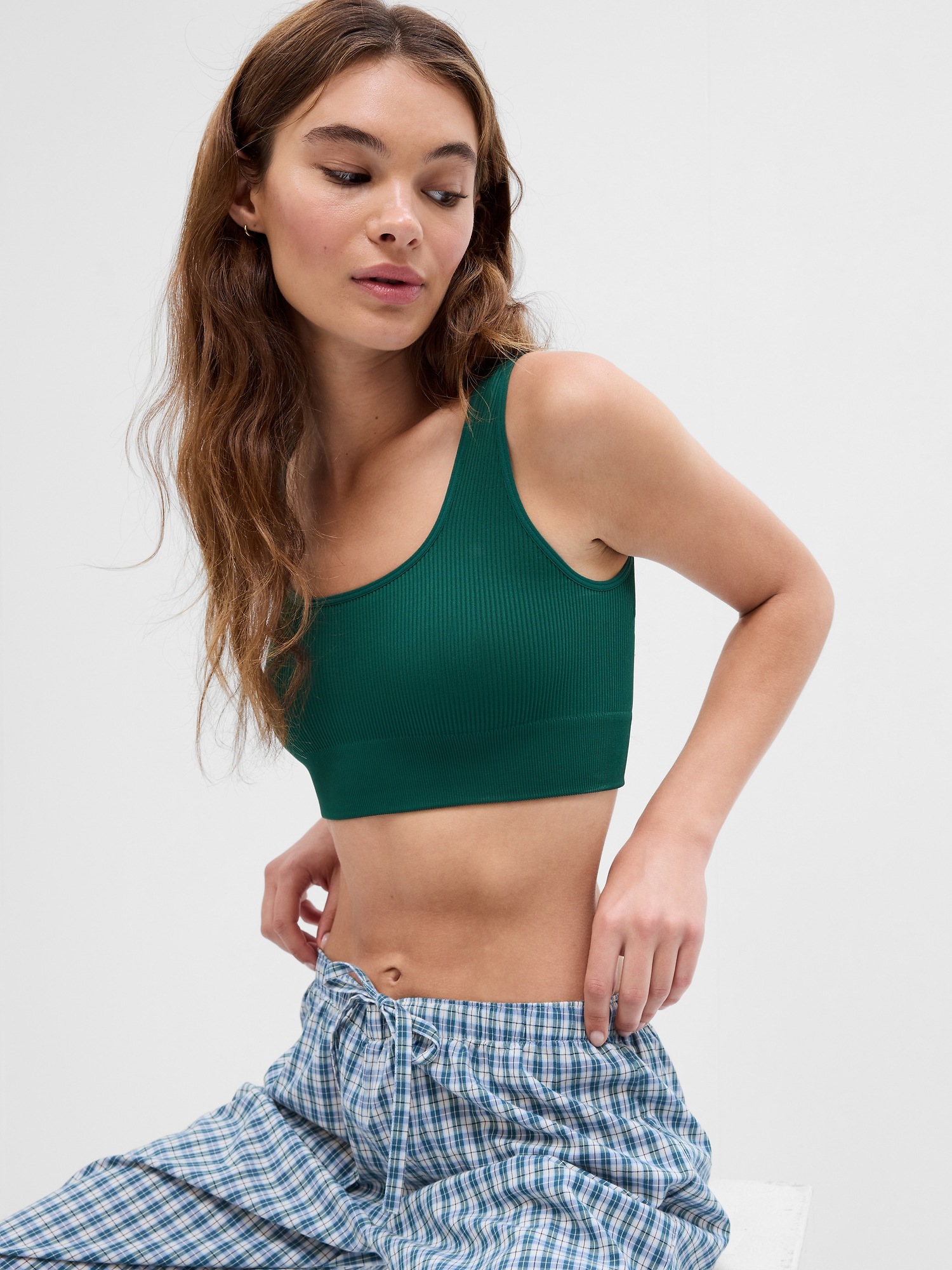 Seamless Ribbed Bralette