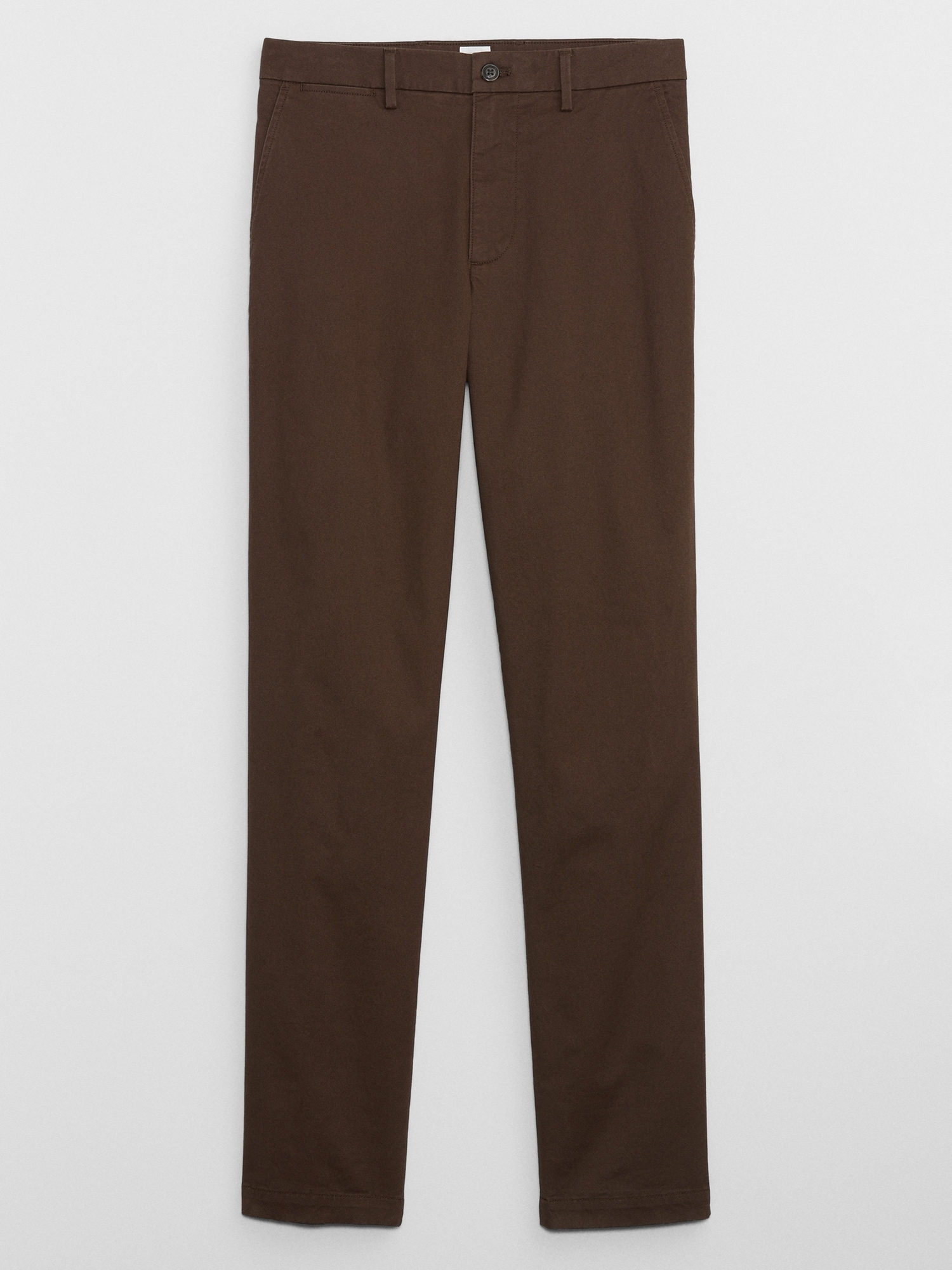 GAP Modern Chino Khaki Pants in Athletic Taper with Stretch