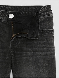 View large product image 3 of 3. Kids Mid Rise Straight Jeans with Washwell