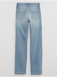 View large product image 4 of 7. Kids Mid Rise Straight Jeans with Washwell