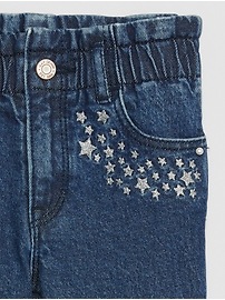 View large product image 7 of 7. babyGap Paperbag Mom Jeans