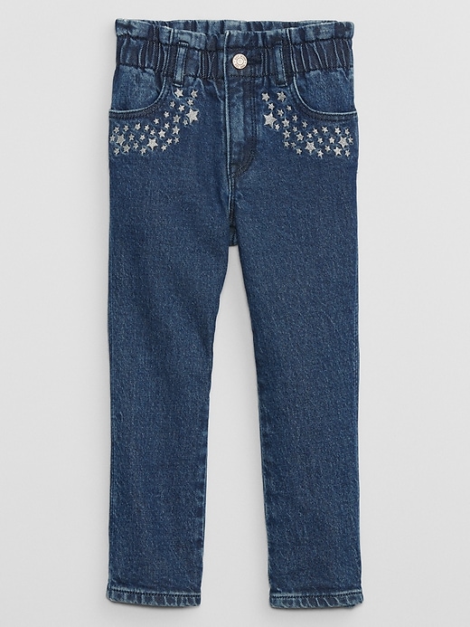 View large product image 1 of 7. babyGap Paperbag Mom Jeans