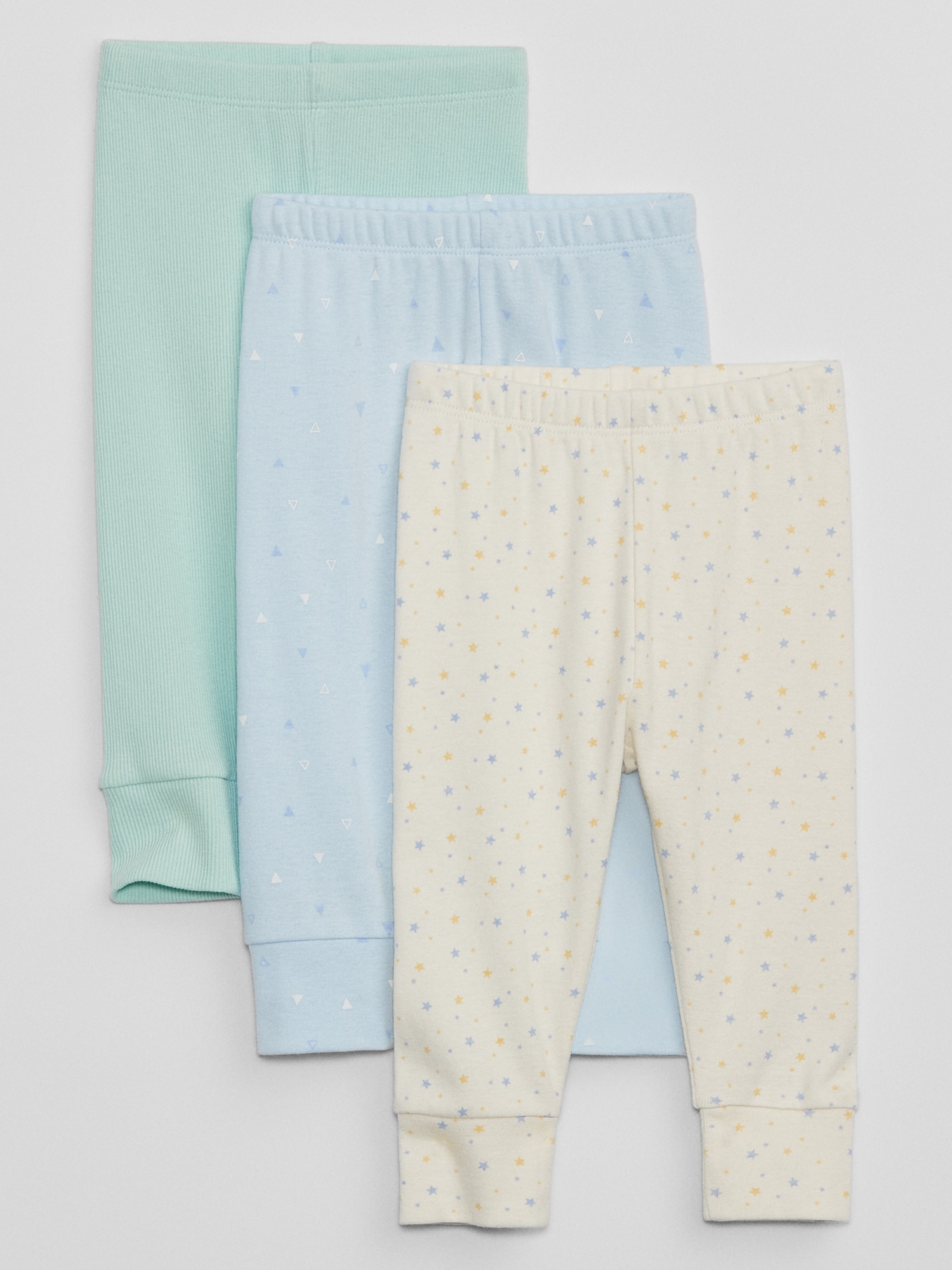 Baby Pull-On Pants (3-Pack)