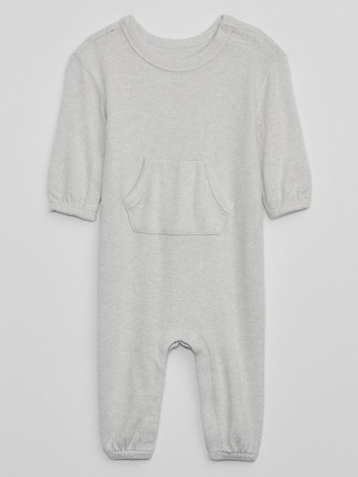 View large product image 1 of 1. Baby Brushed Jersey One-Piece