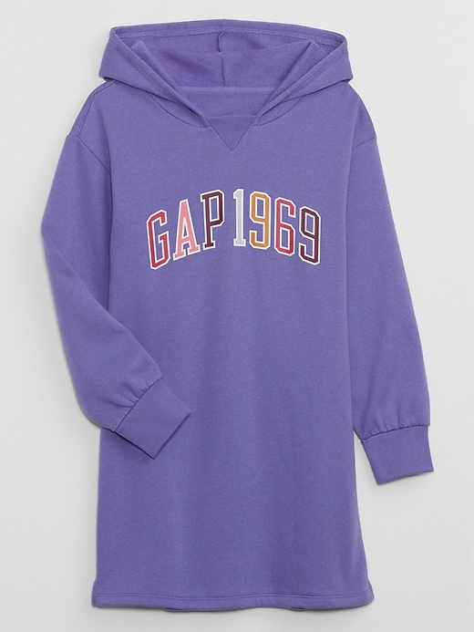 View large product image 1 of 2. Kids Gap Logo Hoodie Dress