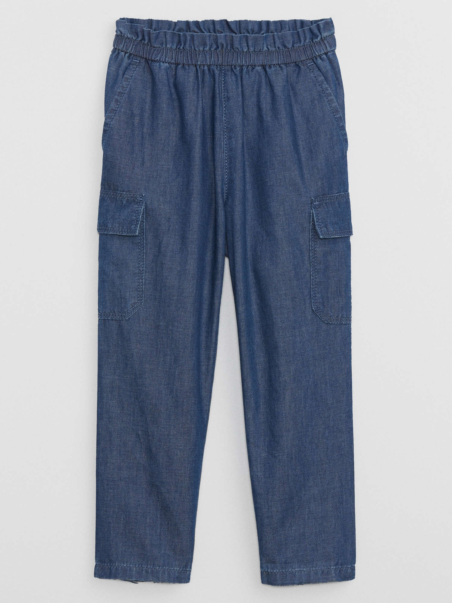 babyGap Chambray Pull-On Cargo Pants